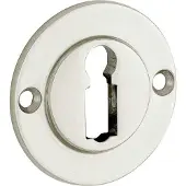 Artitec Set van twee sleutelplaatjes Chemin de Fer 50mm BB glans nikkel