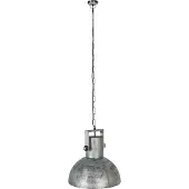 QAZQA Industriële hanglamp grijs 40 cm - Samia Sabo