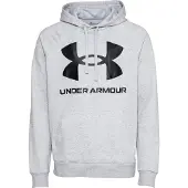 Under Armour Rival Big Logo Hoodie Grijs XL / Regular Man