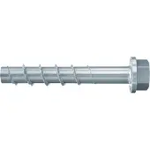 Fischer 536864 Betonschroef 10 mm 140 mm Buitenzeskant 50 stuk(s)