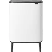 Brabantia Bo Touch Bin Hi Prullenbak - 60 l - wit