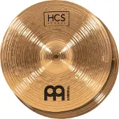 Meinl HCS Bronze 15" Hi Hat Cymbals & Premier Artist Hi-Hat Stand