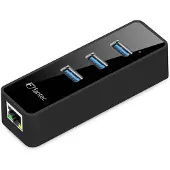 Fantec UMP-3UE1000 USB 2.0 5000Mbit/s Zwart hub & concentrator