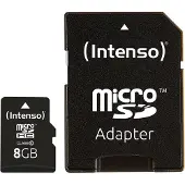 Intenso Class 10 - Flashgeheugenkaart (Adapter voor microSDHC naar SD inbegrepen)
