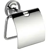 Wenko Toiletrolhouder Arcole met deksel, power-loc