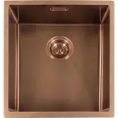 Dekker Lanesto vierkante spoelbak/40x40cm/VIB Copper