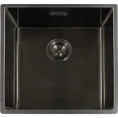 Dekker Lanesto vierkante spoelbak/50x40cm/VIB Gunmetal