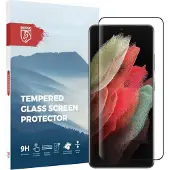 Rosso 9H Tempered Glass Screen Protector Geschikt voor Samsung Galaxy S21 Ultra | Glasplaatje | Beschermlaag | Beschermglas | 9H Hardheid
