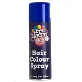 Smiffys - Hair Colour Haarlak - Blauw