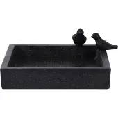 Best for birds Vogelbad Terrazzo Vierkant - Drinkbak - 32x32x12 cm