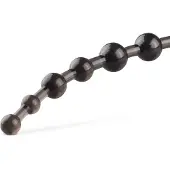 EasyToys Online Only Zwarte Anaalketting Met Ring