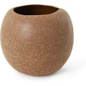 Broste Copenhagen Apple vaas aardewerk koffie - Ø41,5XH34,5CM