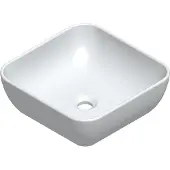 Sanicare Quattro keramische waskom 40x40cm wit