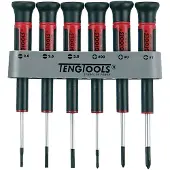 Teng Tools Schroevendraaiers, MDM706 Schroevendraaierset, 6 stuks, ESD-beschermd