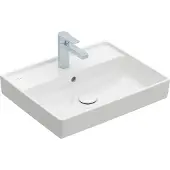 Villeroy & Boch Collaro wastafelmeubel met kast, 55 cm, met overloop, 1 gat voor kraan