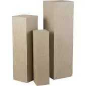 J-Line Zuil Klei Beige L 121 x 35 x 35