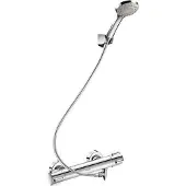 Delabie Doucheset + leegloop thermostatische mengkraan H9739S S-kop