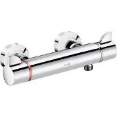 Delabie Securitherm douchethermostaat tweegreeps Securitouch stopleegloop koppeling met thermische isolatie