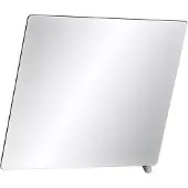 Delabie Kantelbare spiegel 600x500 met antraciet grijs greep