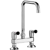 Delabie 2-gatsmngkrn asafst 150mm 60 l/min, draaib getr uitl Ø22 L300