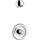 Delabie TEMPOMIX doucheset M1/2 mengkrn inbouw, roz. Ø195 + ROUND