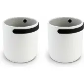 Cookut Keuken Promenade Mok Met Handgreep Set Van 2 Stuks Zwart