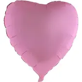 Funny fashion FOLIEBALLON 30 "HART CHROOM ROZE(75cm)
