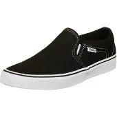 Vans Asher Sneakers Heren Zwart - Wit 42 1/2