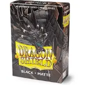 Arcane Tinmen Dragon Shield Sleeves MATTE (59x86mm) Black (60 stuks) -