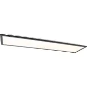 QAZQA Modern LED paneel zwart 120 cm incl. LED - Liv