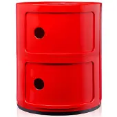 Kartell Componibili Classic Opbergunit Red | 2 doors
