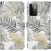 IMoshion Design Softcase Bookcase voor de Samsung Galaxy A72 - Glamour Botanic