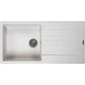 Reginox Harlem 10 spoelbak 100x50cm Pure White R31247