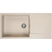 Reginox Amsterdam 540 spoelbak 100x50cm Caffe Silvery R30820