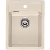 Reginox Amsterdam 34 spoelbak 51x40cm Caffe Silvery R33548