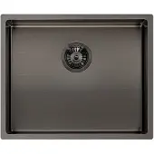 Reginox Miami 50x40 spoelbak vlakbouw, onderbouw, vlakopbouw Gun Metal R30721