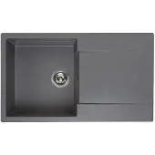 Reginox Amsterdam 10 spoelbak 86x50cm Grey Silvery R30936