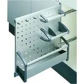 Hailo 3909 Accessoire inbouw opbergrekje voor flessen etc. Alu/Grijs