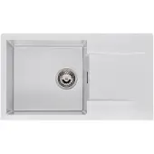 Reginox Amsterdam 43 spoelbak 76x43,5cm Pure White R33500