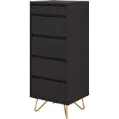 SalesFever Commode met 4 laden en 1 vak incl. spiegel Materiaal hout Metalen frame