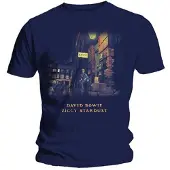 Ginza.se David Bowie - Ziggy Stardust Heren T-shirt - XL - Blauw