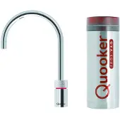 Quooker Nordic Round kokendwaterkraan met PRO3 reservoir steel