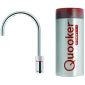 Quooker Nordic Round kokendwaterkraan COMBI+ steel