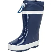 Playshoes Regenlaarzen navy / wit