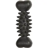 Flamingo hondenspeelgoed – Gladiator Been Zwart L (20cm) – sterk kauwspeelgoed voor honden – reinigt tanden en masseert tandvlees