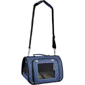 Flamingo Audrey Draagtas Blauw - 36 x 21 x 23