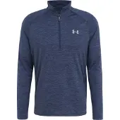 Under Armour Functioneel shirt 'Tech 2.0' marine / duifblauw / lichtgrijs