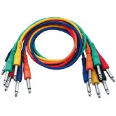 DAP FL11 gekleurde patchkabels 60 cm (6 stuks)