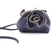 Gerard Brinard schoudertasje bloem tasje blauw