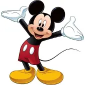 RoomMates muurstickers Mickey Mouse vinyl 10 stuks